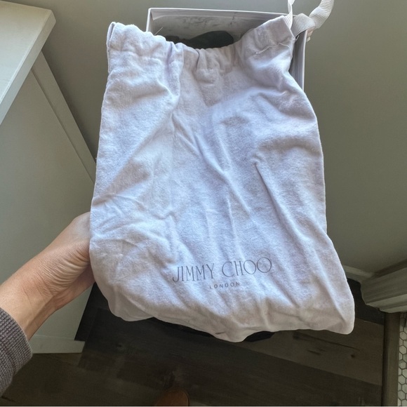 Jimmy Choo pointed toe mules kitten toe - Picture 6 of 6